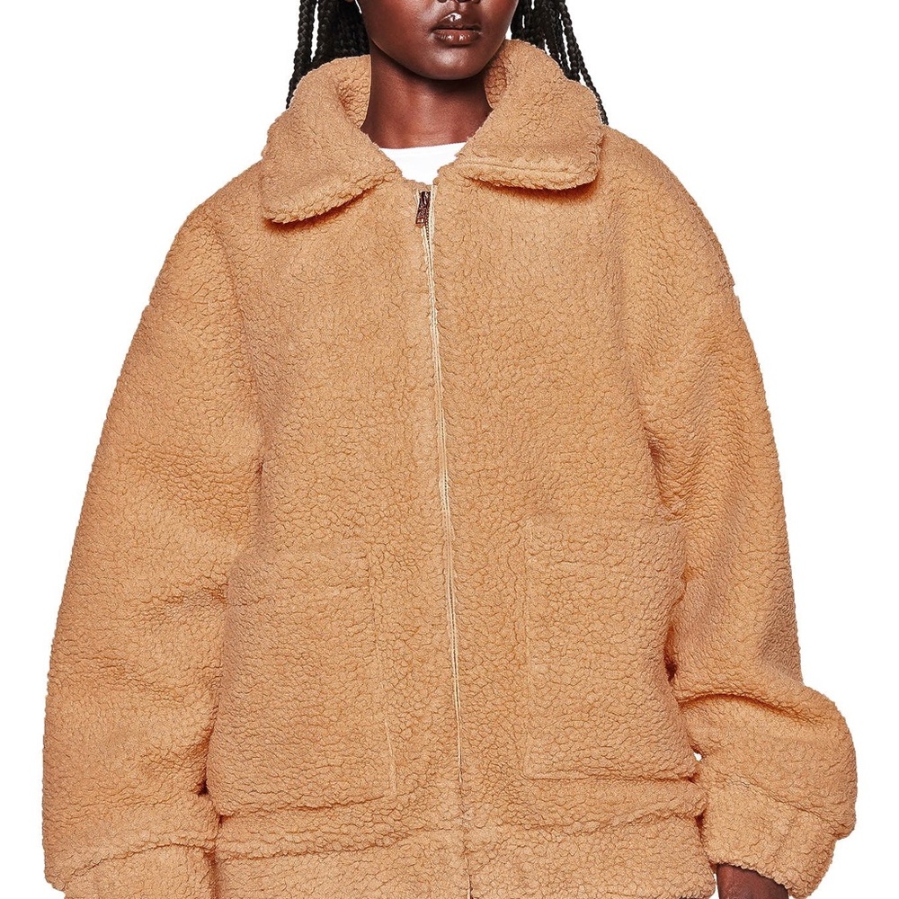 I.AM.GIA Warm Tan Teddy Jacket